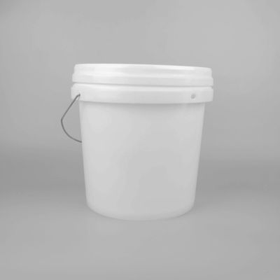 kualitas  20l White Food Grade Buckets With Lid BPA Free FDA Approved pabrik
