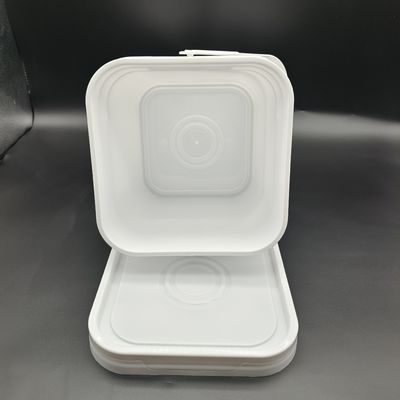 100% PP 2L 3L 5L 10L Square Shape Plastik Bucket Anti Fall Screen Printing