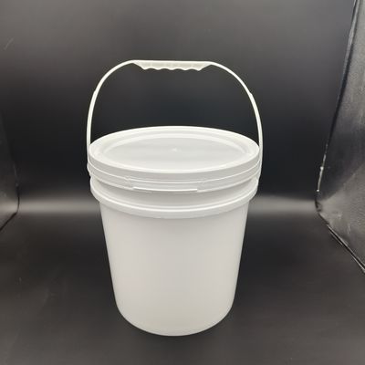Pencetakan layar 10lt Bucket Plastik Bulat Dengan Tutup ISO9001