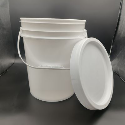 Food Grade 18L 1 Gallon Plastik Paint Bucket dengan Handle