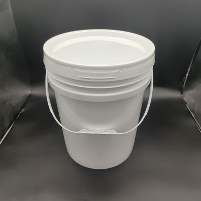 ISO9001 Sertifikasi Penyimpanan Bahan Kimia 20L Ember Plastik Dengan Tutup