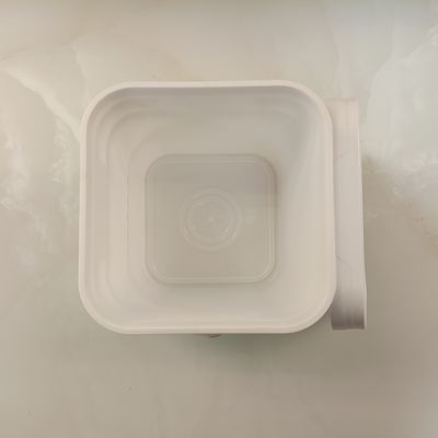 ODM OEM 10 Liter Square Plastik Ember Dengan Genggam Resistensi kimia