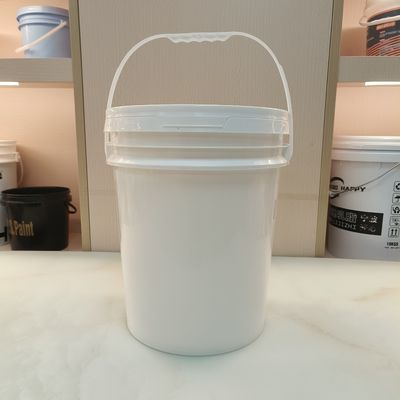 Limbah tahan kebocoran 5 quart cat plastik ember tahan es
