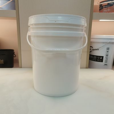 Polypropylene Plastik Ember 5 Gallon Ember Dengan Tutup Asam Kemantapan Kimia