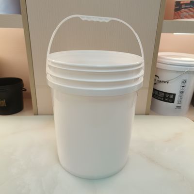 Pertanian Bahan PP 25 Liter Ember Plastik Dengan Tutup yang Bisa Ditumpuk