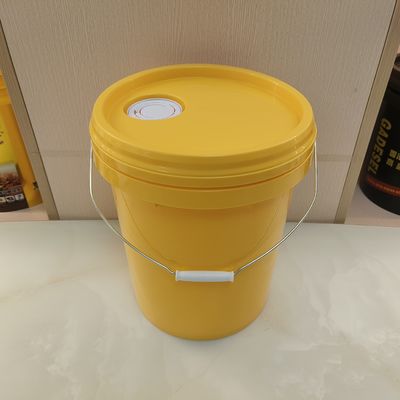 18L 4,8 Gallon 5 Gallon Cat Plastik Ember Kuning Tahan Suhu Tinggi