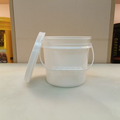 Perlengkapan mainan plastik tahan kebocoran yang dapat disesuaikan Bucket putih 5 Gal Bucket tahan panas