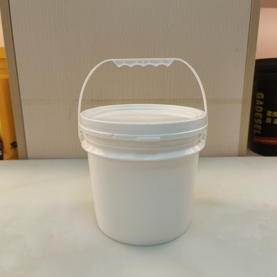 Perlengkapan mainan plastik tahan kebocoran yang dapat disesuaikan Bucket putih 5 Gal Bucket tahan panas