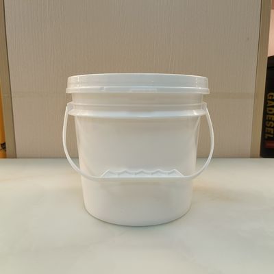 Perlengkapan mainan plastik tahan kebocoran yang dapat disesuaikan Bucket putih 5 Gal Bucket tahan panas