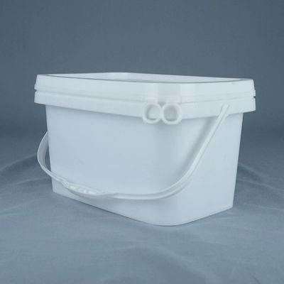 12' Poly Buil Square Storage Bucket Dengan Tutup 2 Lbs