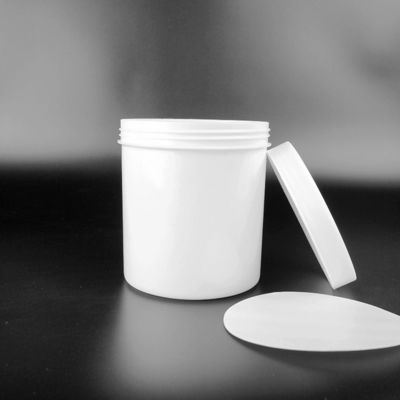 Ember Plastik Putih yang Bisa Ditumpuk dengan Tutup untuk Menyimpan Makanan