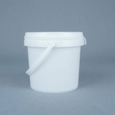 Dapur 20L Putih Plastik Ember Makanan Dengan Tutup Stackable