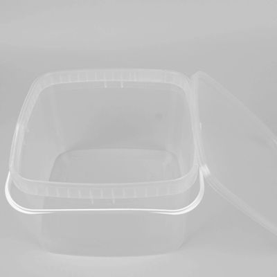Customisable transparan Plastik ember Clear Storage ember OEM ODM