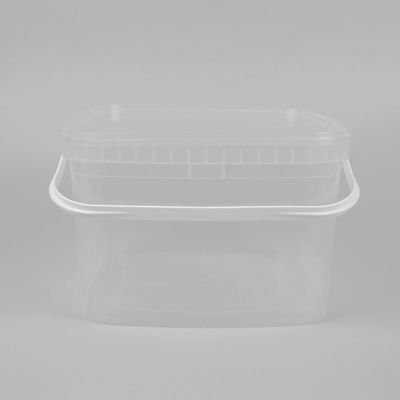 Permukaan halus 5 galon transparent plastik ember IML Dekorasi
