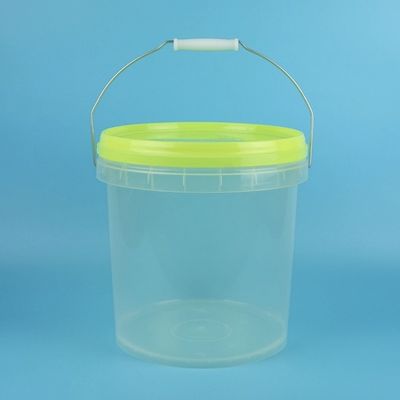 5L Bucket Bucket Plastik dengan Dekorasi Transfer Panas