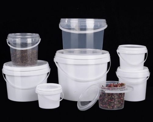 Transparan Jelas 5 Gallon Bucket Clear Storage Buckets Untuk Taman