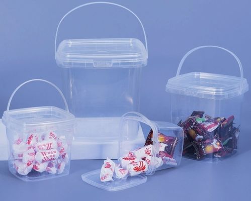 Transparan Jelas 5 Gallon Bucket Clear Storage Buckets Untuk Taman