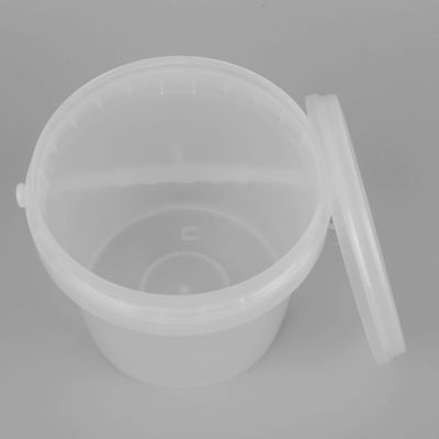 Permukaan halus 5 galon transparent plastik ember IML Dekorasi