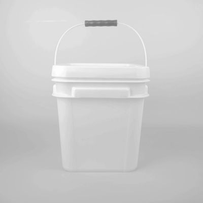 1L 2L 3L 4L 5L Putih Food Grade Metal Handle Transport Bucket