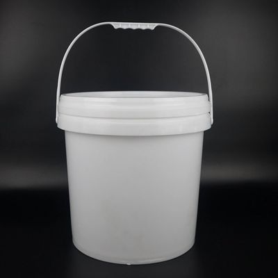 Bak minyak plastik yang dapat ditumpuk dan didaur ulang Polyetilen Putih 20l