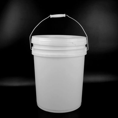 Bak minyak plastik putih tahan kebocoran dengan tutup tahan panas