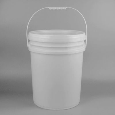 OEM ODM Perminyakan Bucket Plastik Bulat Dengan Genggam