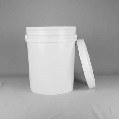 OEM ODM Perminyakan Bucket Plastik Bulat Dengan Genggam