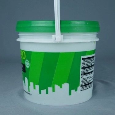 18l Bucket Cat Plastik Bulat Dengan Genggam IML Dekorasi