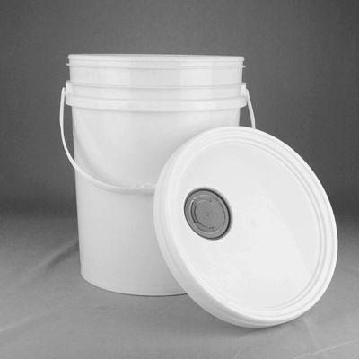 Makanan Daur Ulang Aman 5 Gallon Bucket Putih 5 Gal Bucket OEM ODM