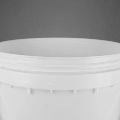Custom Logo 20l Bucket Plastik Bulat Dengan Tutup Korosi Tahan