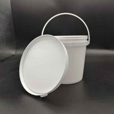 IOS9001 Anti karat Bucket Plastik Besar Bulat Dengan Genggam