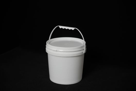 Airtight Leakproof IML Food Grade Dekorasi Ladded Round Bucket dengan Handle