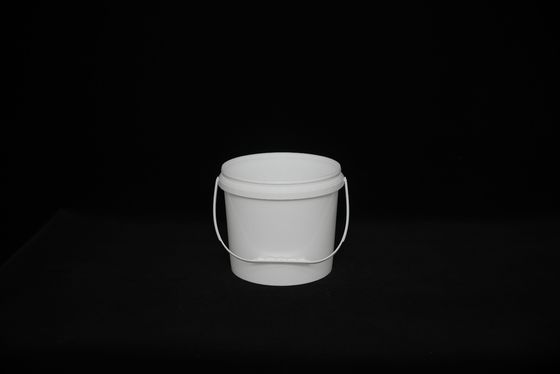 Airtight Leakproof IML Food Grade Dekorasi Ladded Round Bucket dengan Handle