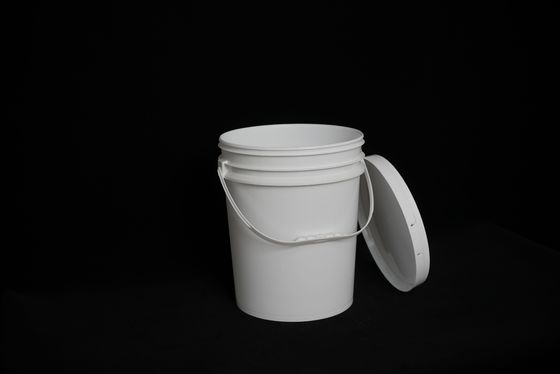 Custom Printed PE Round Buckets dengan Tutup
