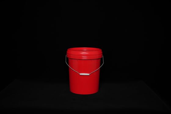 Ember Plastik Bulat Dengan Tutup Segel Untuk Aplikasi Penyimpanan