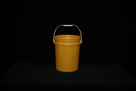Ember plastik yang dapat digunakan kembali bebas BPA dengan gagang untuk penyimpanan makanan atau cat