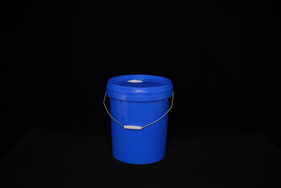 Custom Printed PE Round Buckets dengan Tutup