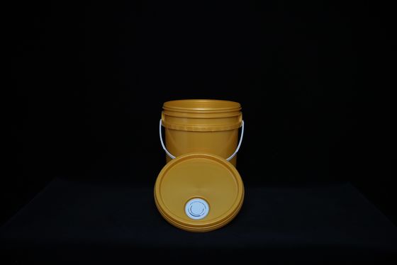 Metal Handle anti kebocoran Plastik Paint Bucket Dengan Snap On Tutup