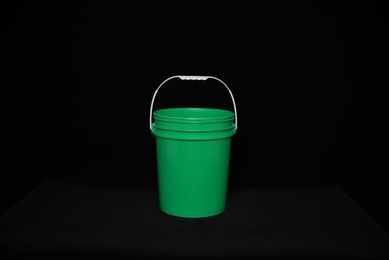 Metal Handle anti kebocoran Plastik Paint Bucket Dengan Snap On Tutup